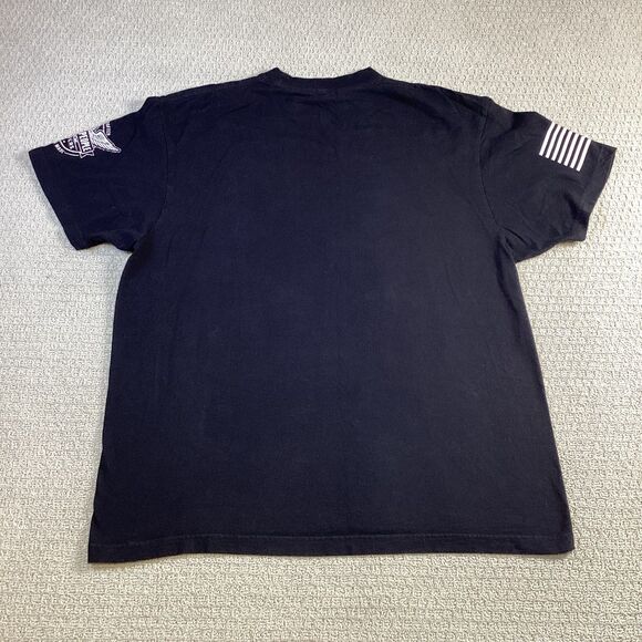 We The People Holsters T-Shirt Black Gun Skull American Flag Patriotic‎ USA XL - Picture 2 of 6